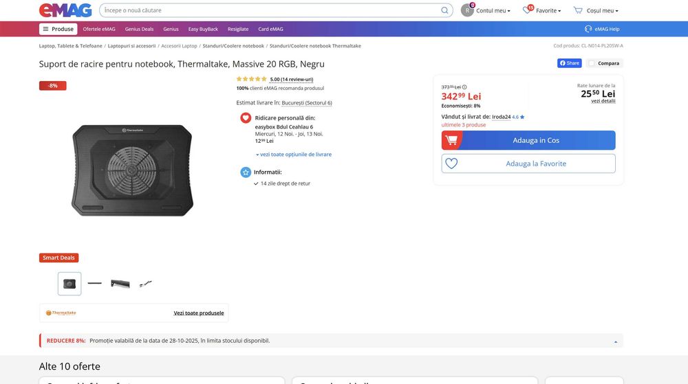 Vand laptop gaming ASUS ROG Strix SCAR 17 G733QS, garanție 01.2026