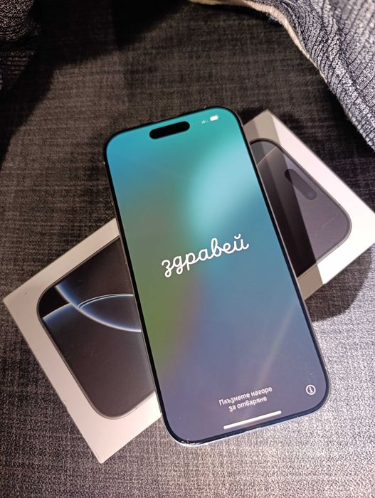 iPhone 16pro, white Titanium, 256 GB
