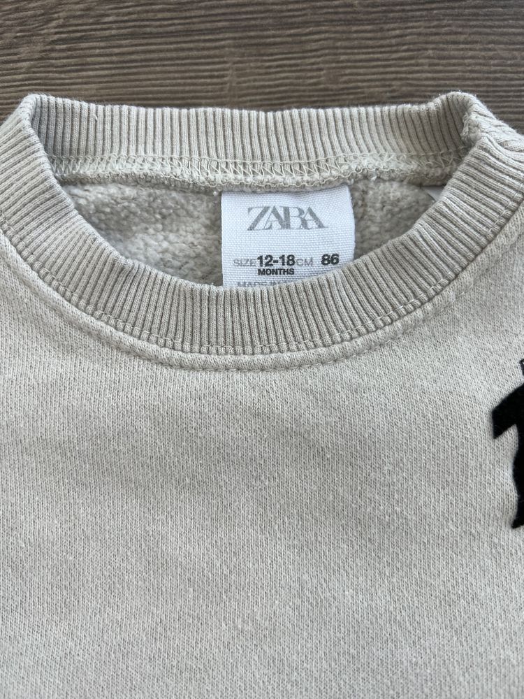 Бебешки ватиран суитшърт Zara