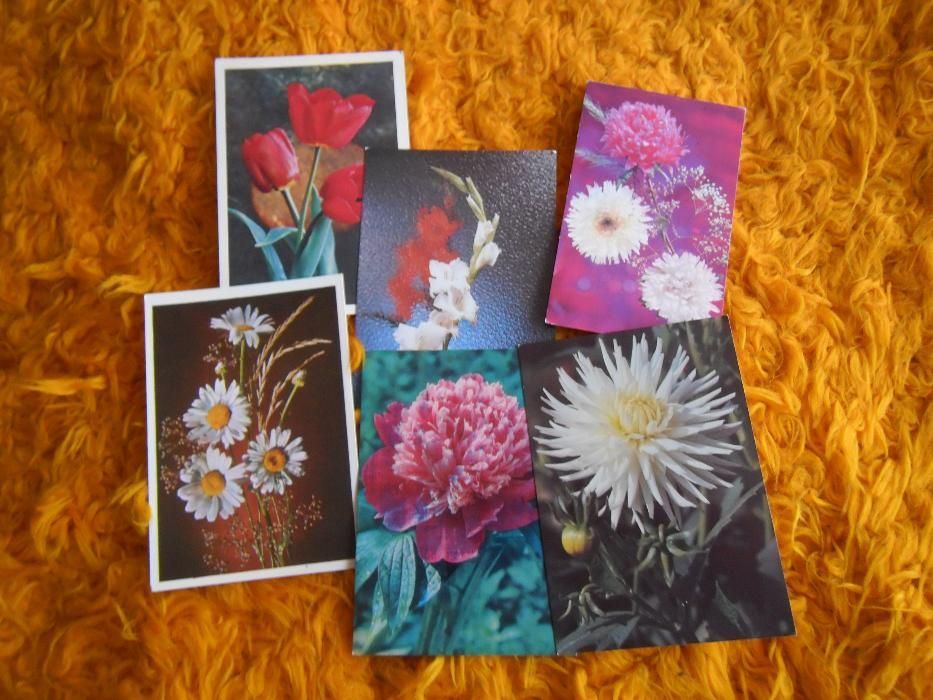 Картички с цветя