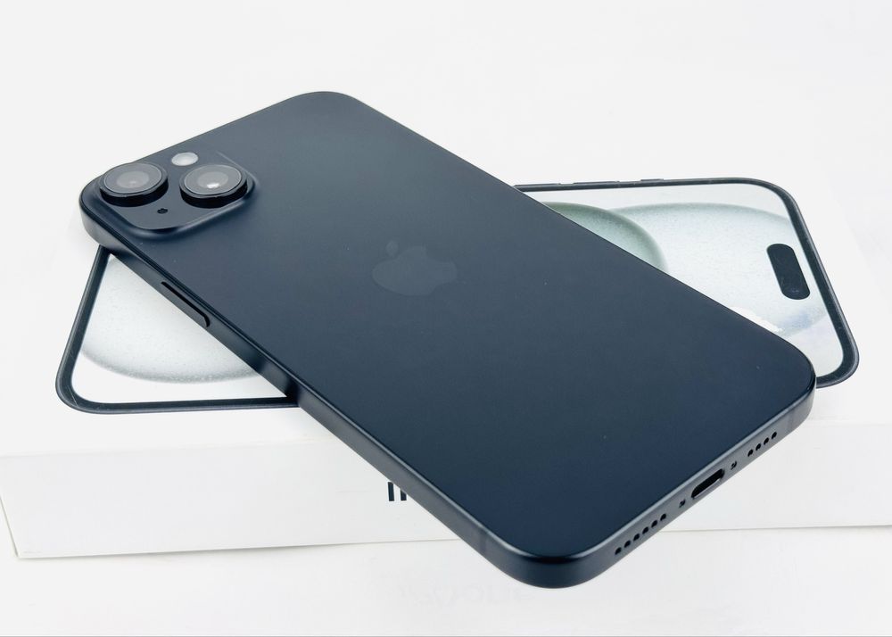 Apple iPhone 15 256GB Black 90% Батерия! Гаранция!