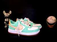 Nike Air Force 1 Green glow coconut milk