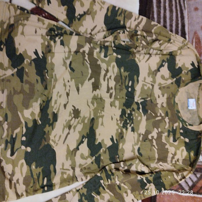 Военный свитшот для занятий спортом с рукавами