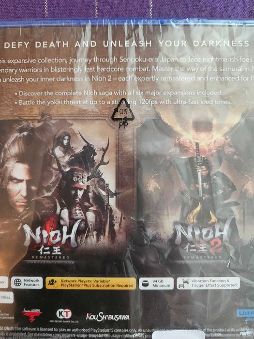 Nioh Collection PS5 games