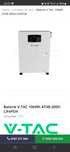 Baterie v-tac 10 kw
