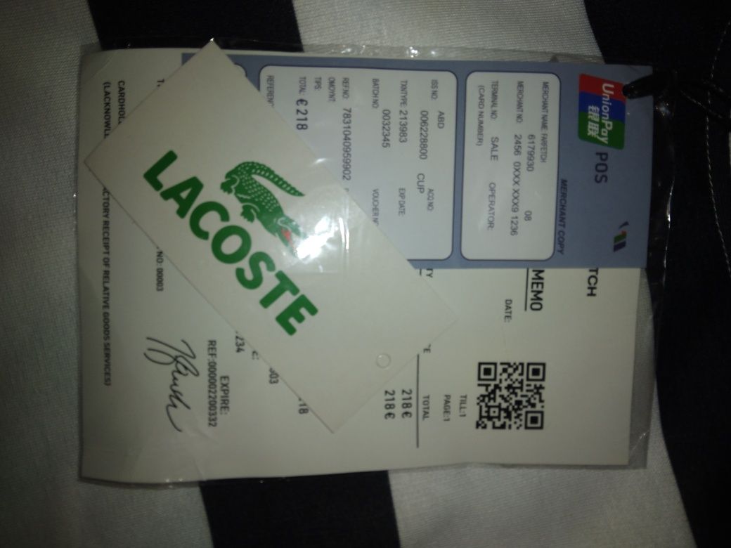 Мъжка блуза LACOSTE