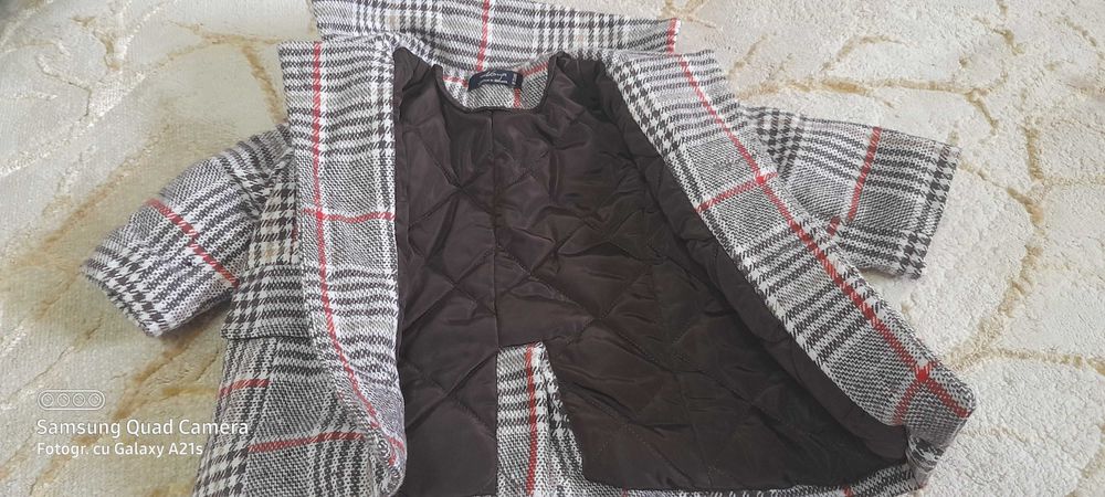 Set elegant din  trei piese virsta 0/3luni fabricat în România