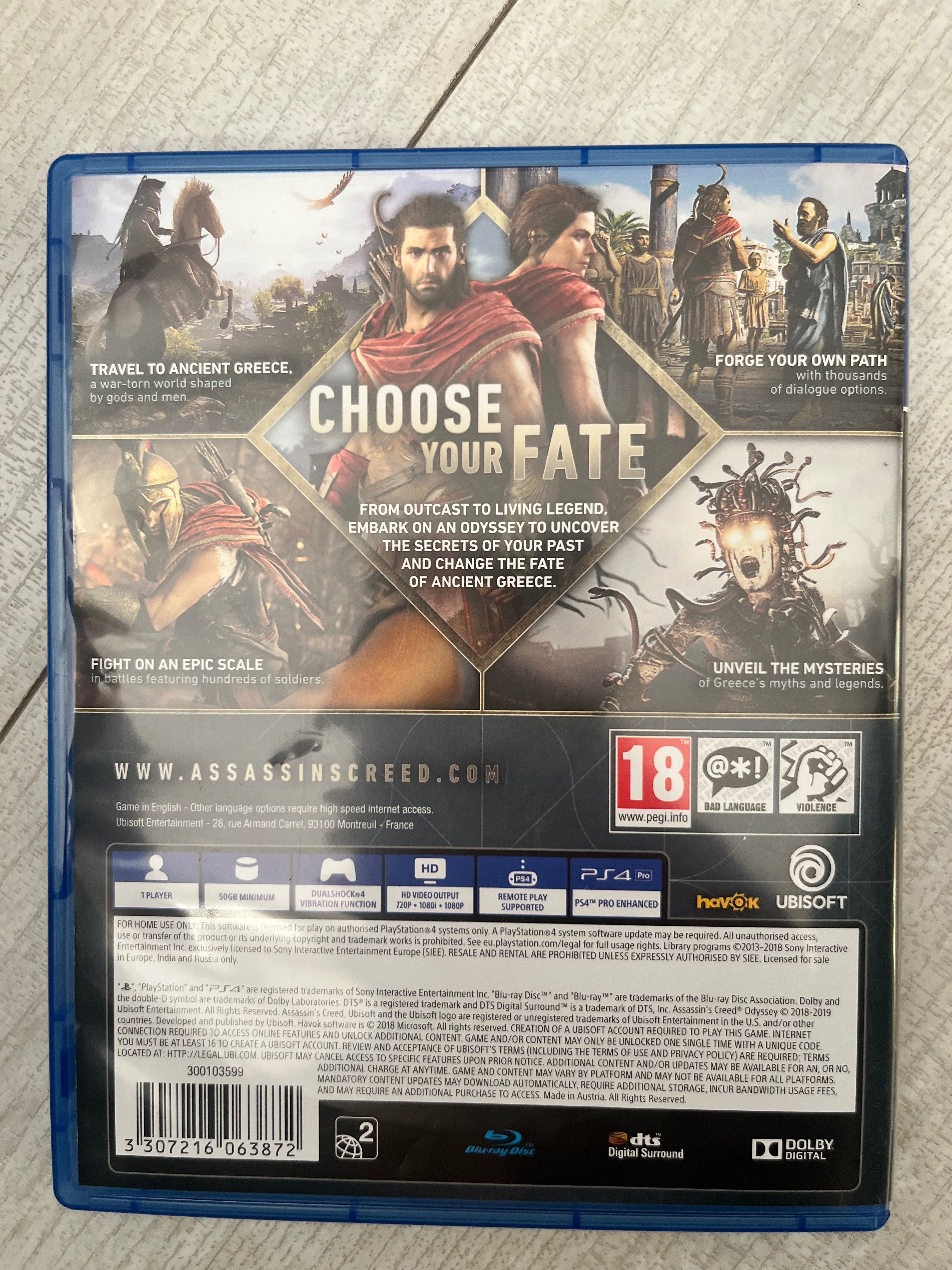 Assassins creed odyssey за PS4