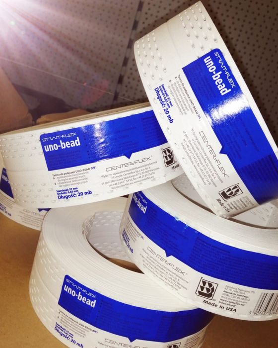 Лента для наружнего и внутреннего улга Strait-Flex Uno-Bead 52мм*20м