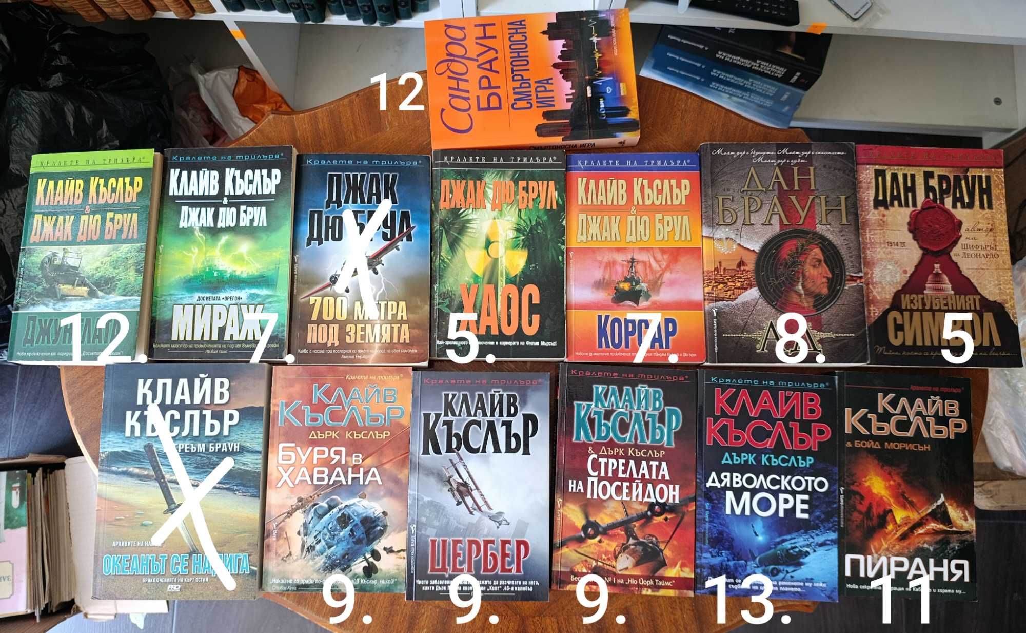 Книгите са с цени