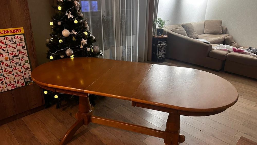 Стол деревянный раздвижной