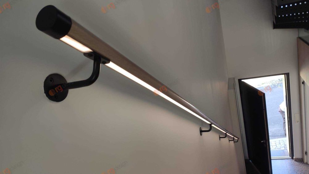 Suport mana curenta Balustrada Inox - Satin / Lucios