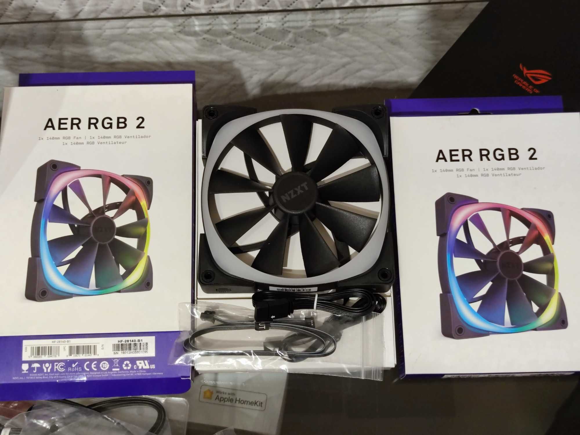 Вентилатори NZXT Aer RGB 2