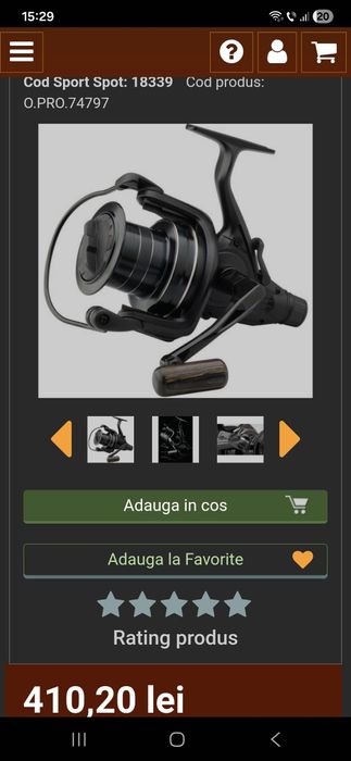 Mulinete DAM Quick 6 sls 7000 FS