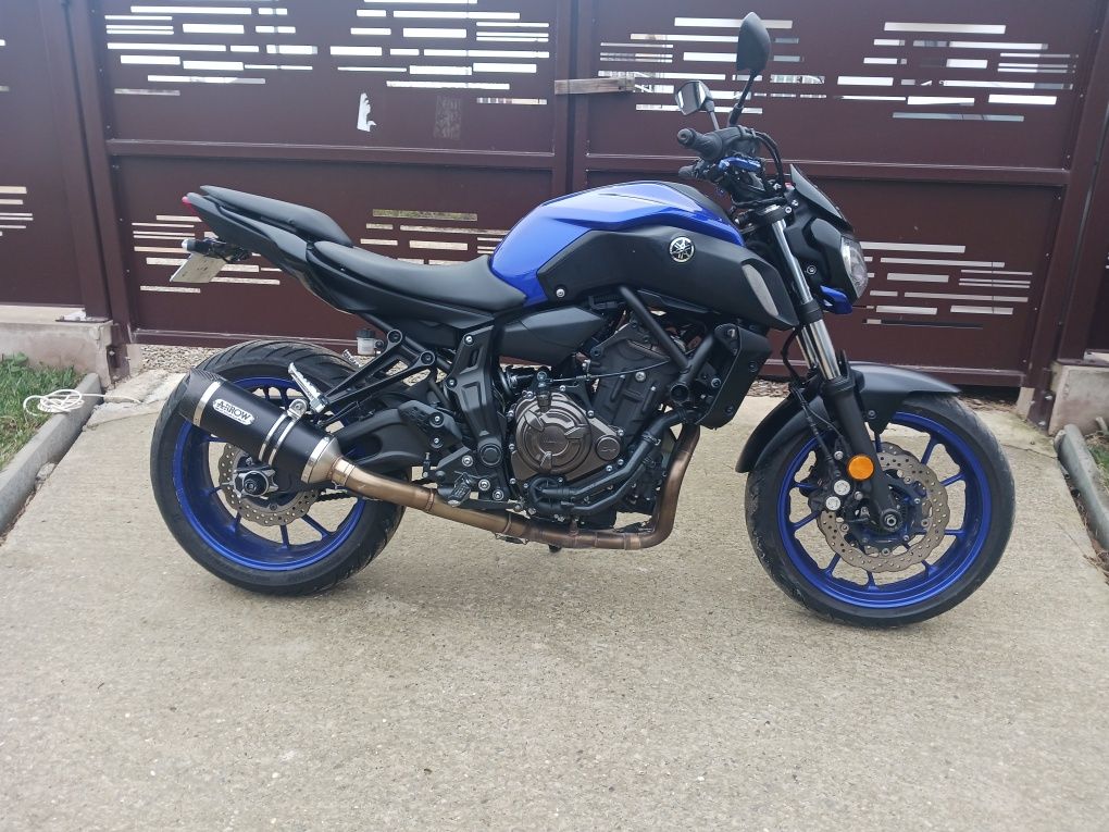 Moto M Parts Ploiesti vinde Yamaha Mt 07 Abs din 2019. Permis A2