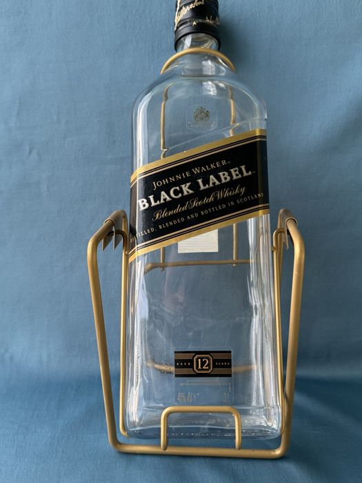 Люлка, Бутилка от Уиски Johnnie Walker Black Label , 3L