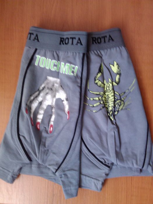 perechi boxeri ROTA, cu imprimeuri