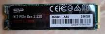 SSD_Silicon Power A80, 256GB, NVMe
