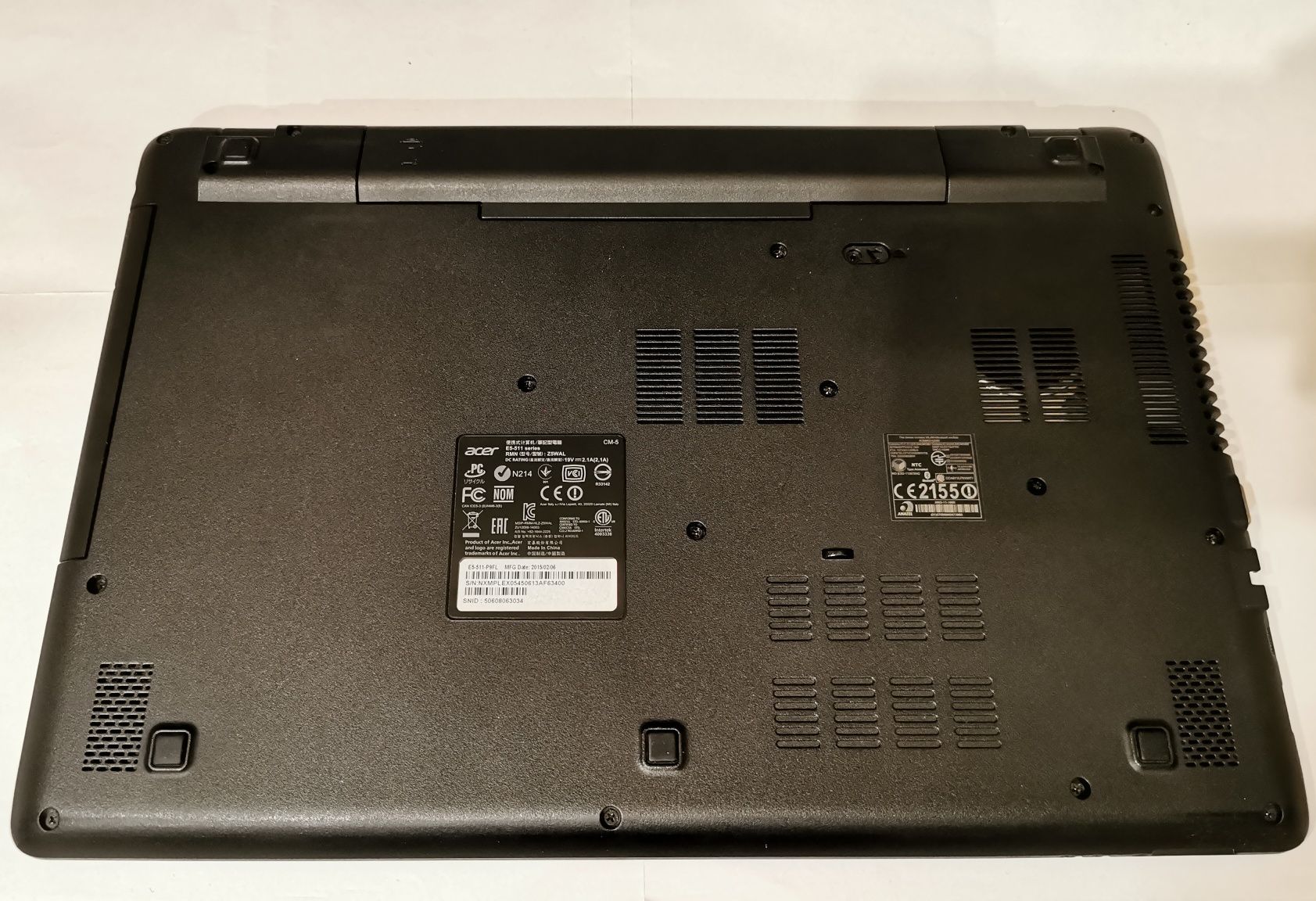 Laptop Acer Aspire E15, E5-511