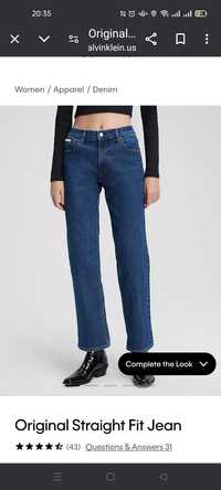Женские джинсы от Calvin Klein