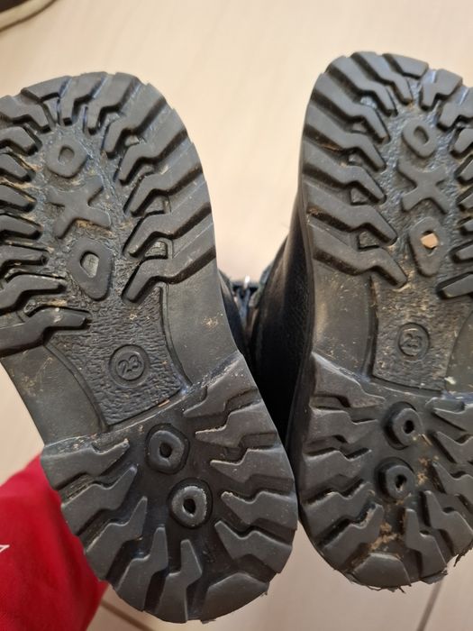 Oferta AZI! CIZMULITE piele copii + imblanite cu lână - nr 23