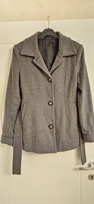 Palton gri marime 40 -42