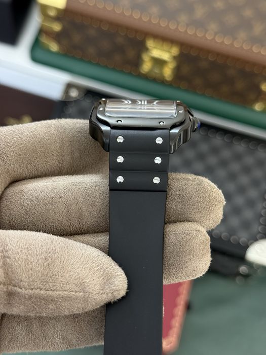 Cartier Santos Rubber