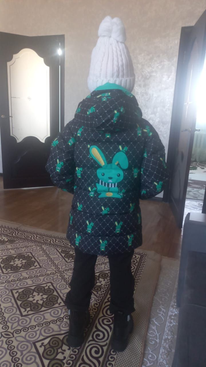 Куртка детская плюшевая для детей  7-8 лет
