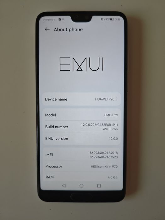 Huawei P20 64 gb