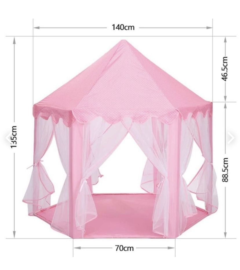 Домик-палатка детский игровой «Королевский шатёр» с сумкой-переноской