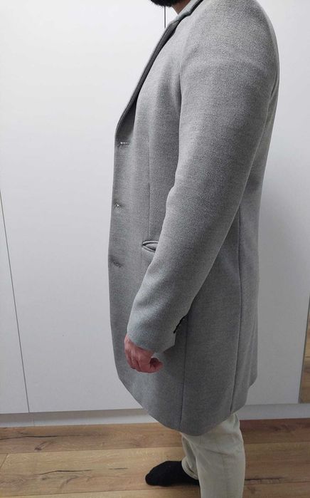 Официално мъжко зимно палто - Zara Man