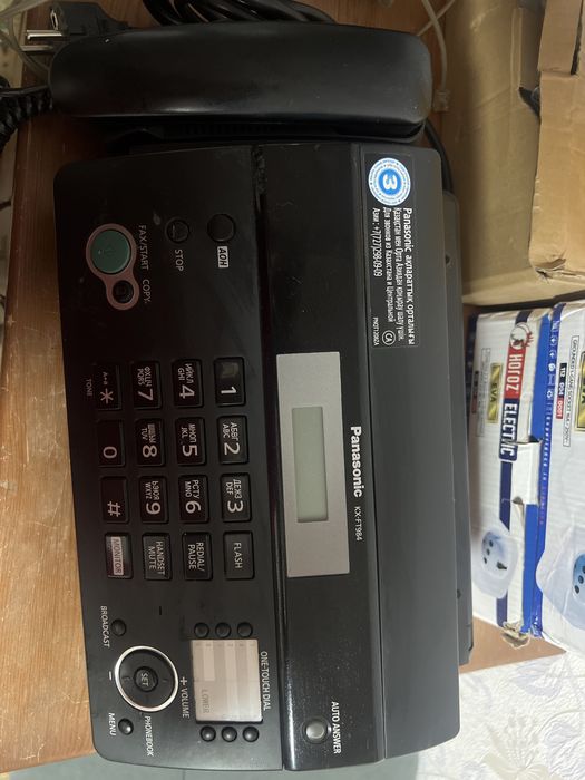 Продам Факс Panasonic в рабочем состоянии
