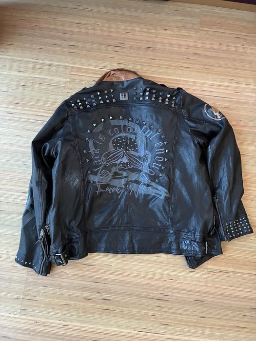 Jaketa piele Freaky Nations