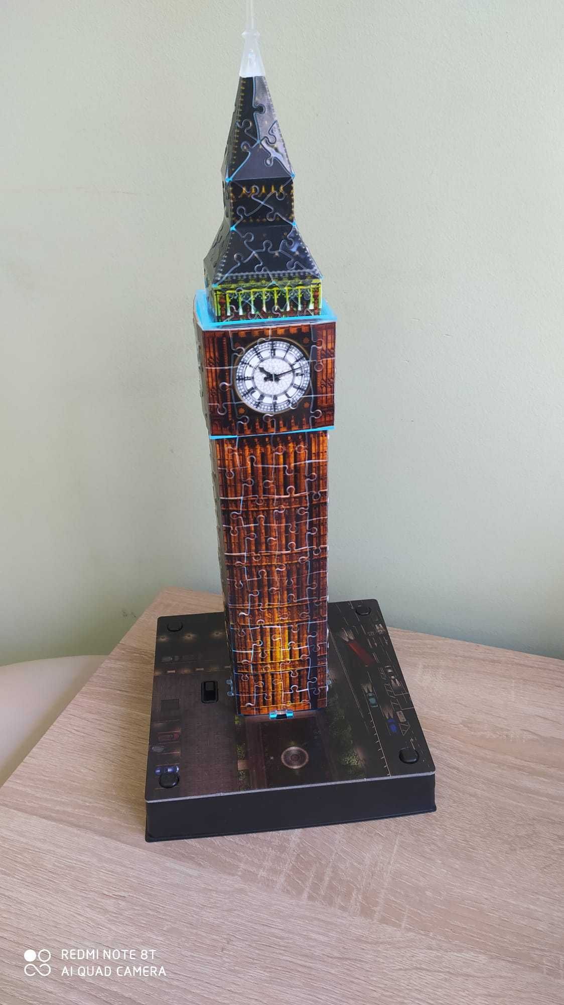 Puzzle 3D BIG BEN Londra - cu luminițe alternativ