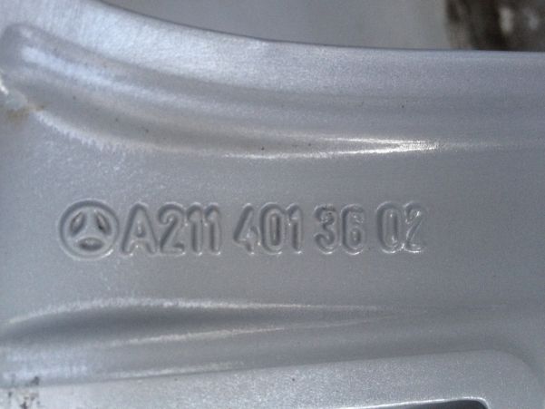 4бр. оригинални алуминиеви джанти за Мерцедес Е класа W211