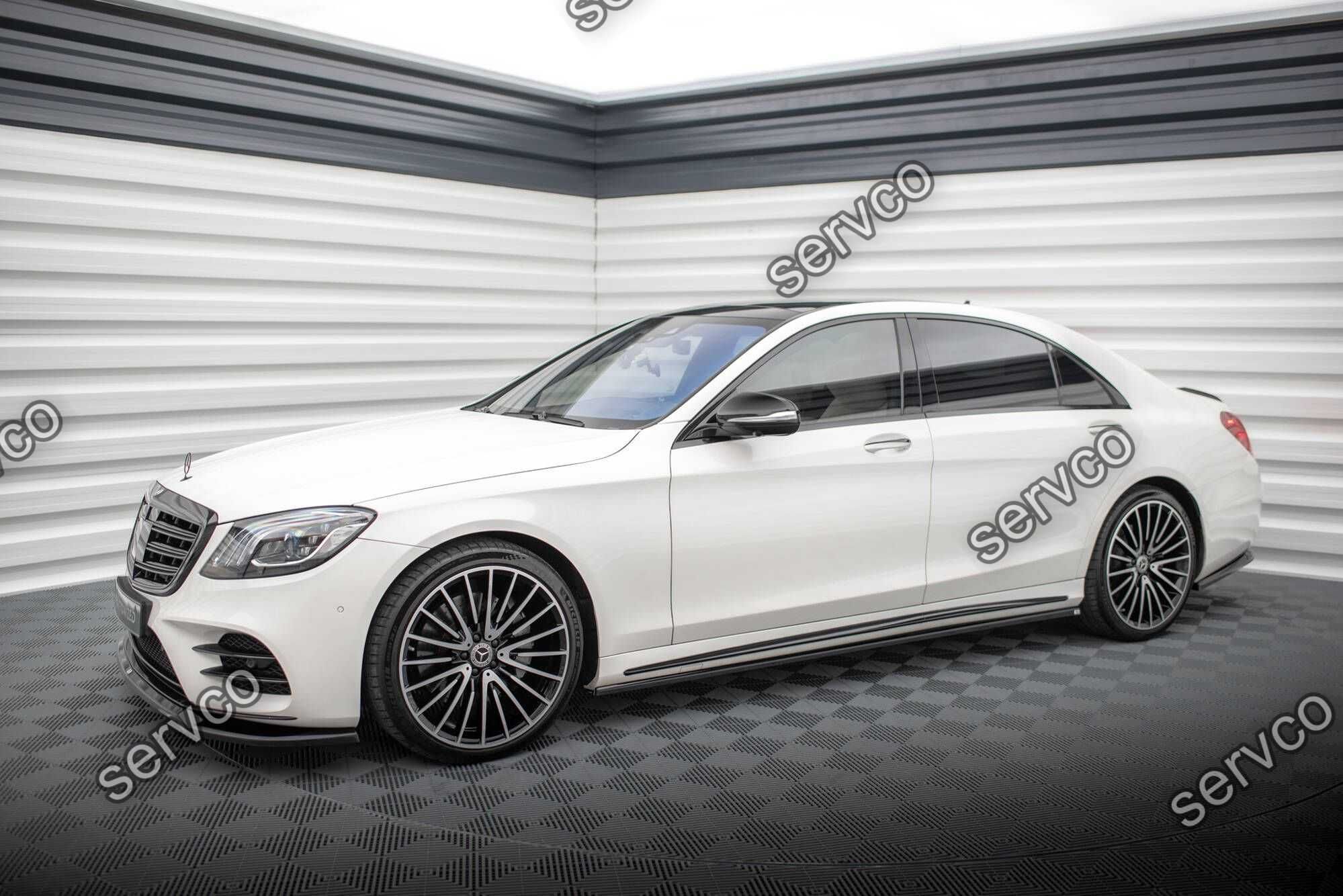 Praguri Mercedes S Class W222 AMG-Line 2017-2020 v3 - Maxton Design