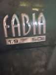 scoda fabia 1,9 sdi  km reali