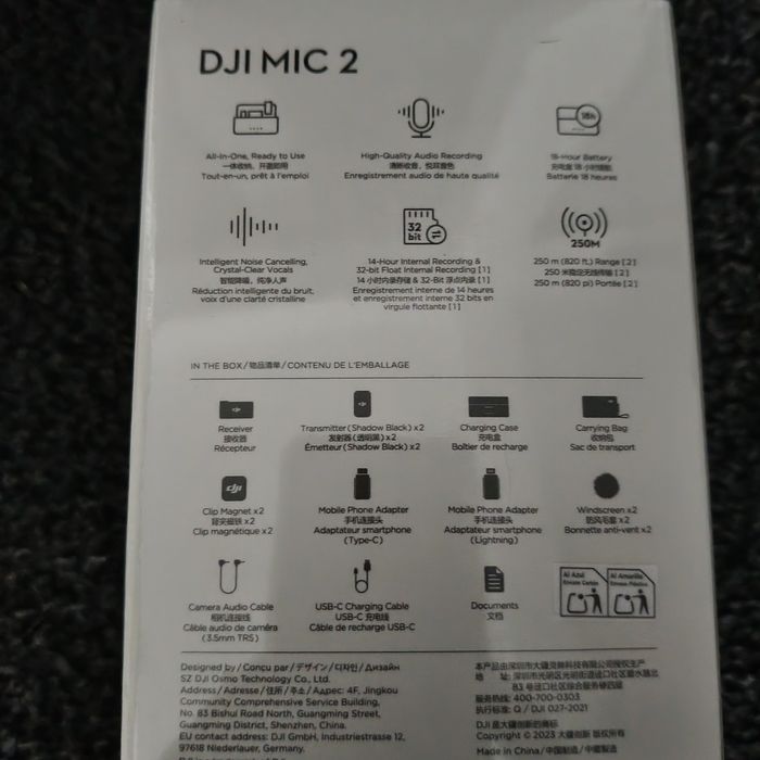 Microfoane DJI MIC 2 nou sigilat