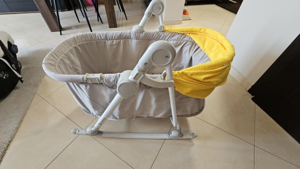 Бебешка люлка 5 в 1 KinderKraft Unimo жълта
