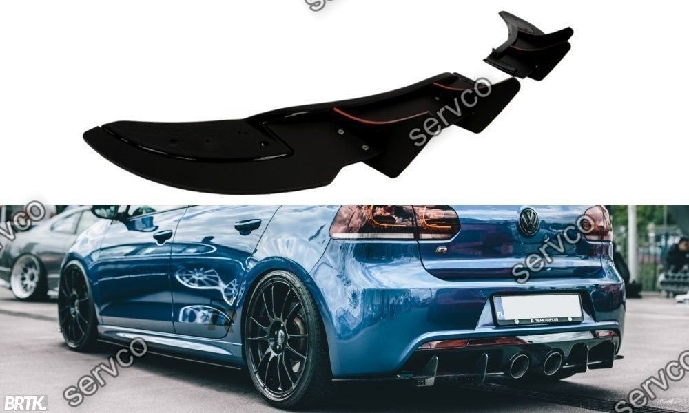 Prelungire spate Volkswagen Golf 6 R CNC 2008-2012 v8 Maxton Design