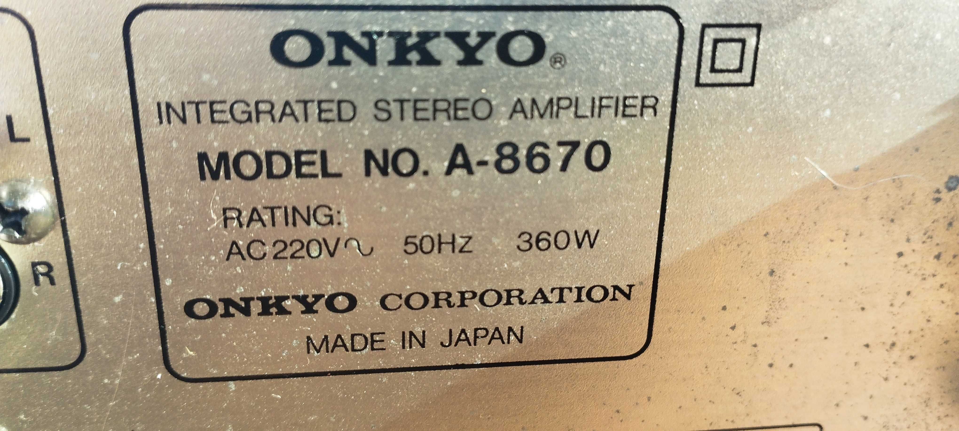 Усилвател ONKYO А-8670