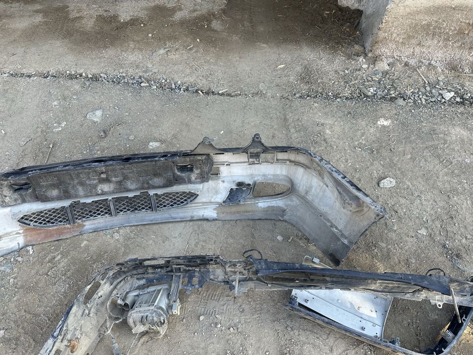 W210 бампер рестайлинг передний