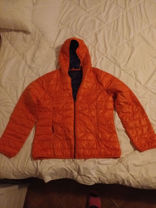 Jacheta portocalie Denim marimea xl de barbati