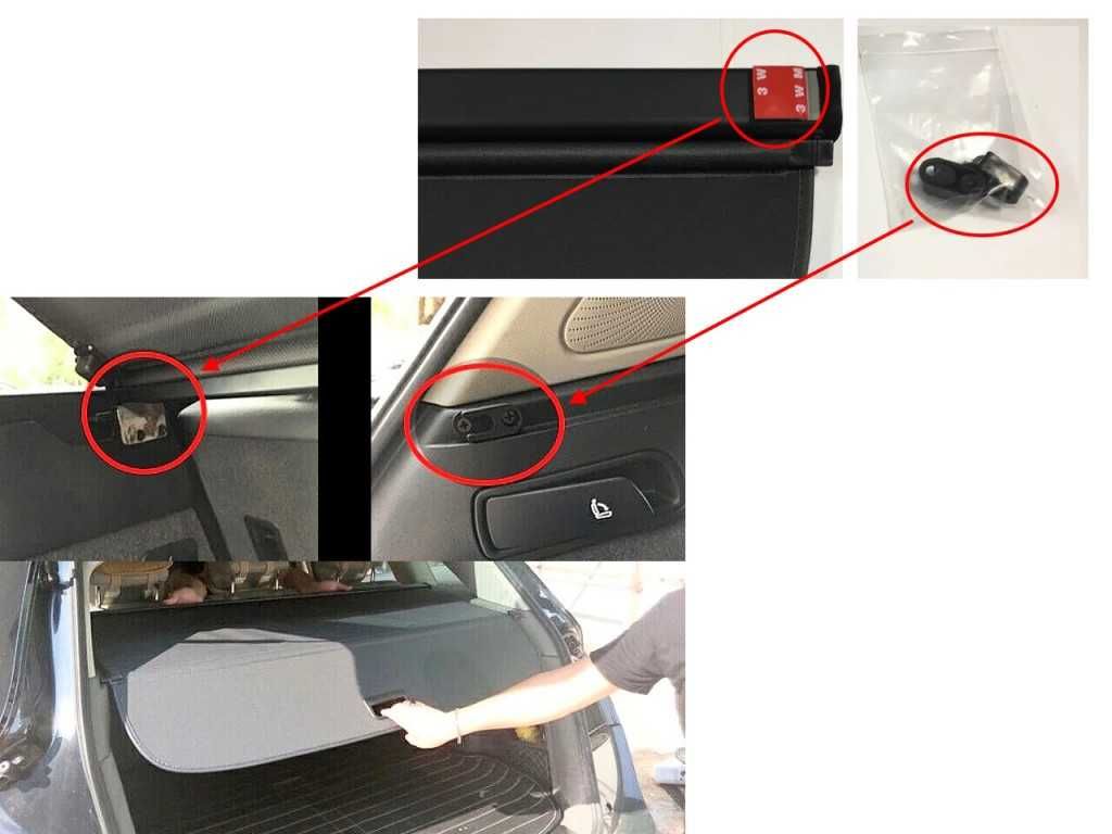 Щора за багажник на Audi Q3 8U Facelift (2014-2018), Q5 8R (2008-2017)