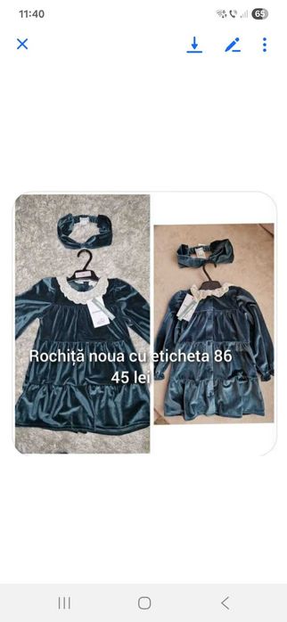 Rochie noua fetite