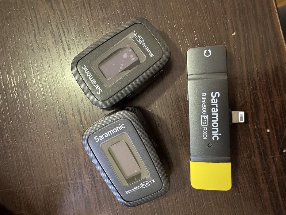 Saramonic Blink 500 pro (iphone light)