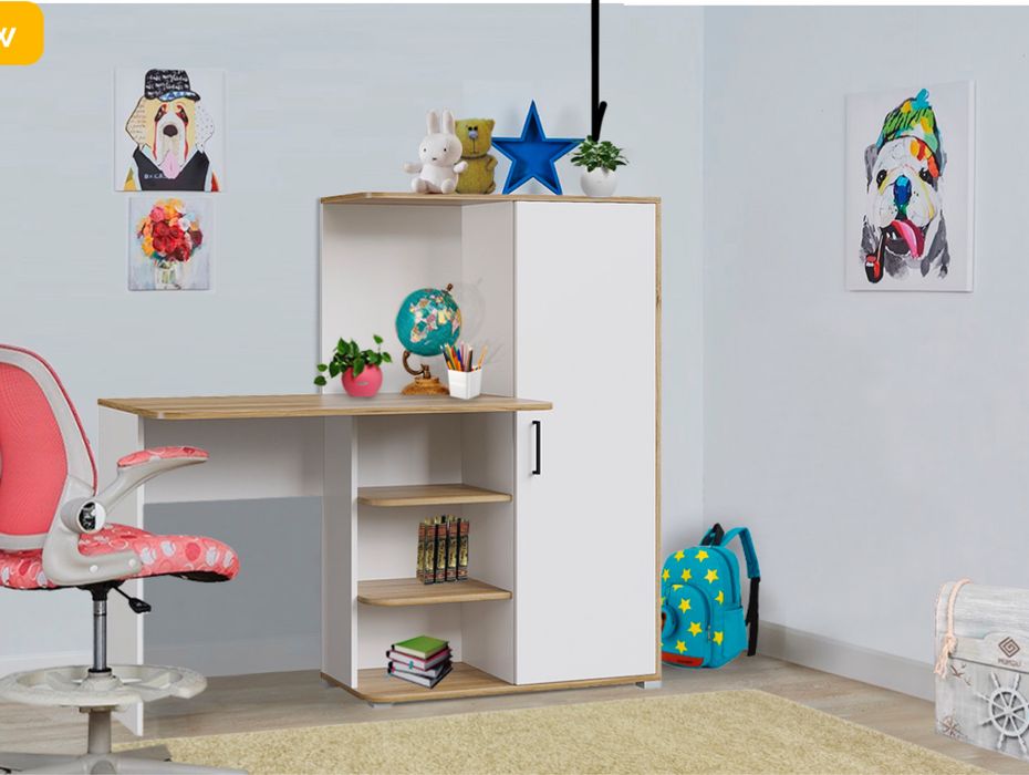 Стол со шкафом