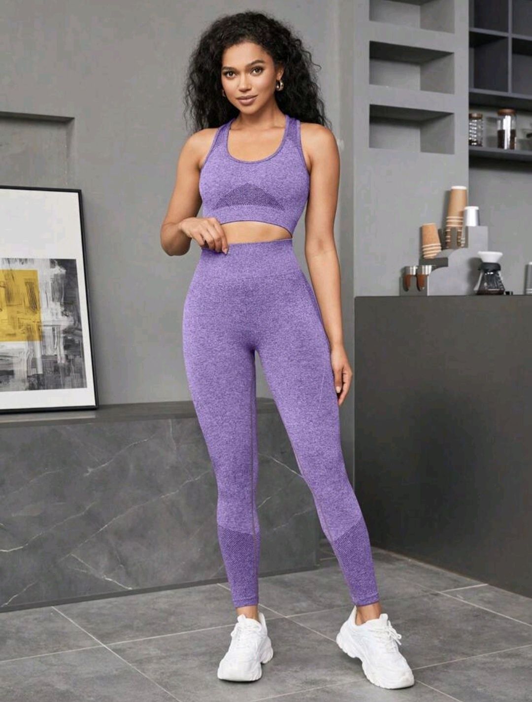 Shein нов дамски спортен комплект