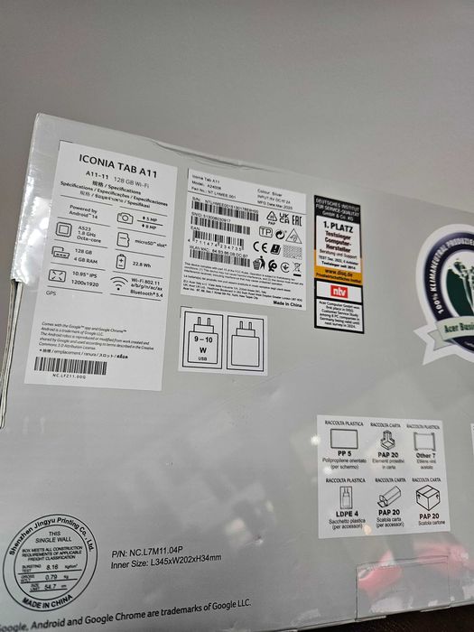 Tableta Acer A11 nou la cutie Garantie.