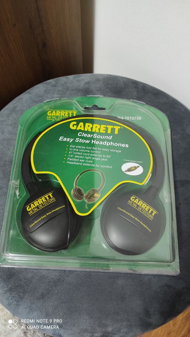 Слушалки GARRETT Easy Stow Headphones